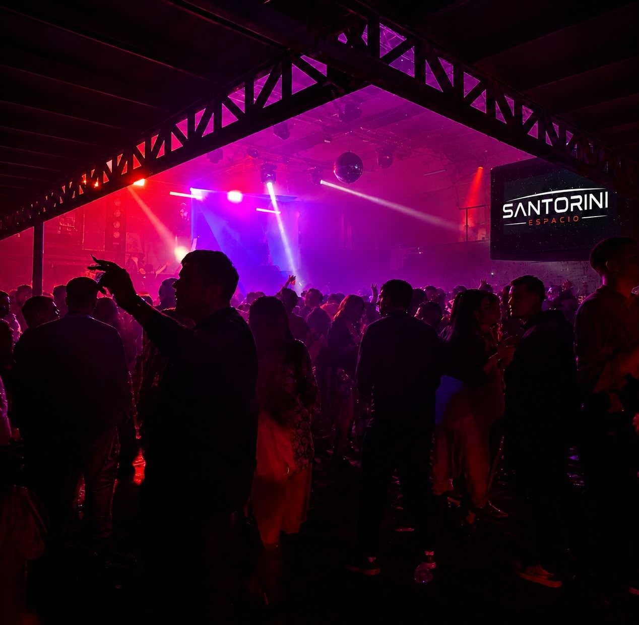 La pista de Santorini en vivo